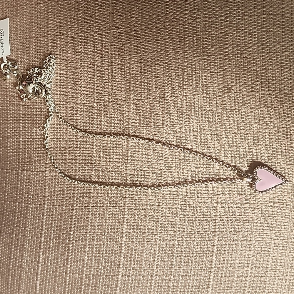 New Brighton Dazzling Love Petite Heart Necklace in Blush, NWT - Picture 5 of 8